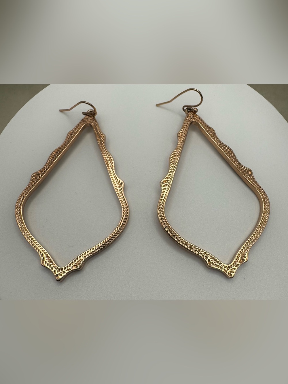 Kendra Scott Sophee Drop Earrings Rose Gold Tone